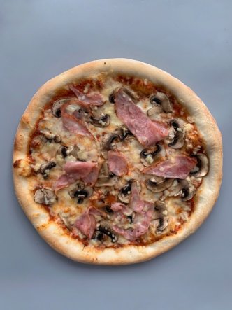 Пицца МИНИ с ветчиной и грибами